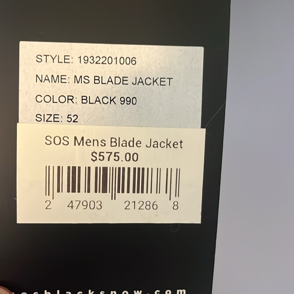 New SOS winter jacket - Picture 5 of 5
